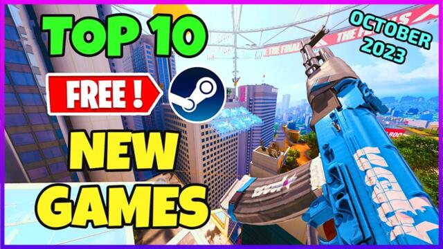 TOP 10 *NEW* Free Steam Games to Play! (October 2023)