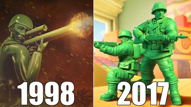 Evolution of Army Men Games [1998-2017]