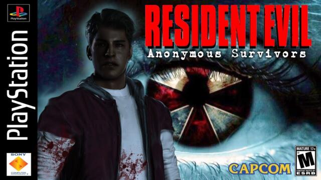 Resident Evil 1 : Anonymous Survivors - [PS1 Mod] Full Gameplay