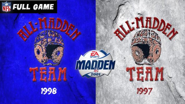 Madden NFL 2001 Historic Teams - 1998 All-Madden Team vs. 1997 All-Madden Team
