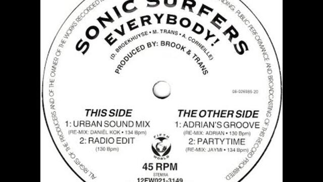 Sonic Surfers - Everybody! (Radio Edit) [1994, Euro House]