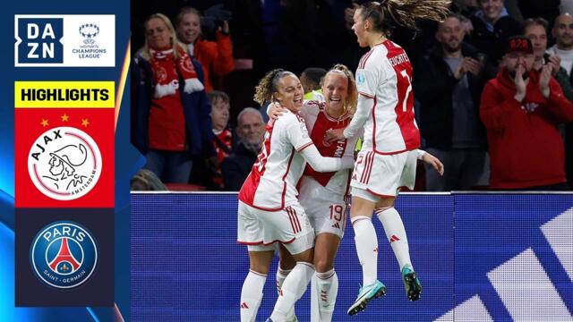 HIGHLIGHTS | Ajax vs. PSG -- UEFA Women's Champions League 2023-24