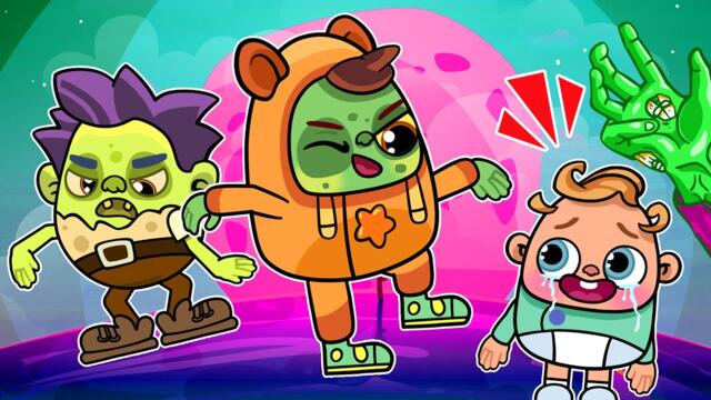 Zombie Dance | Zombie Epidemic Song | Comy Toons Kids Songs