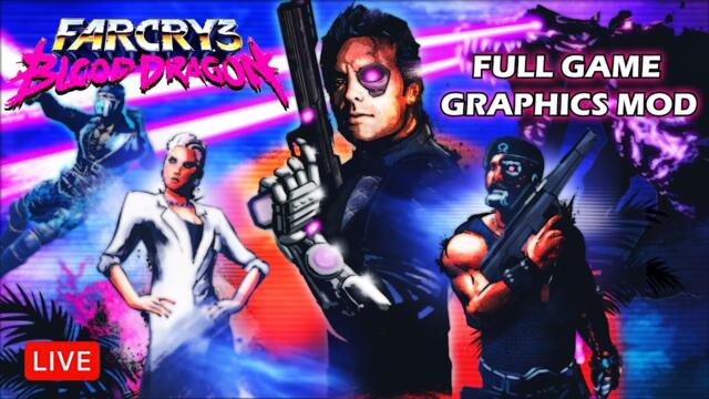 Far Cry 3: Blood Dragon Graphics Mod Full Game Playthrough