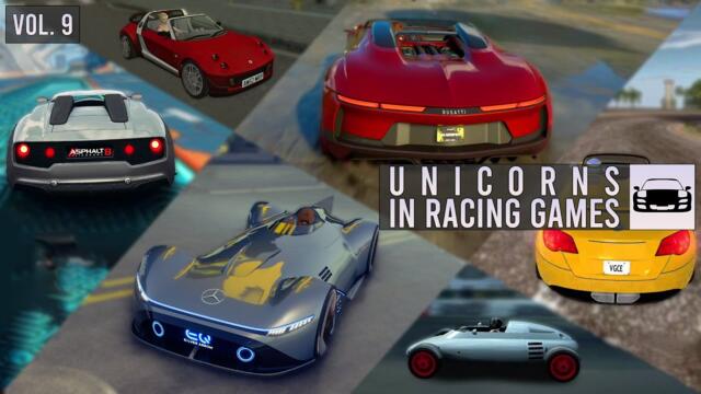 Unicorns in Racing Games (Rare Cars) (Volume 9)
