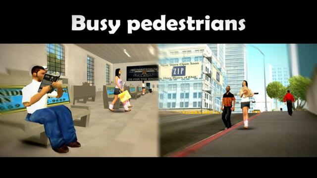 GTA San Andreas Busy Pedestrians Mod