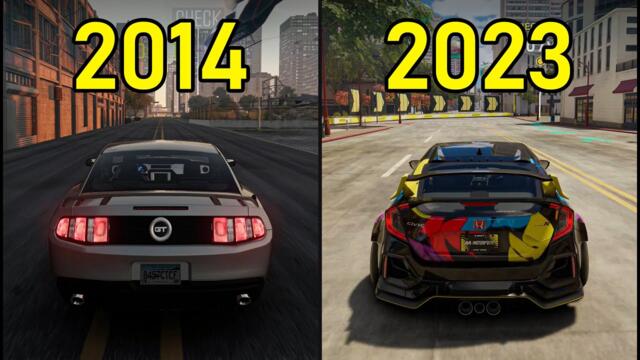 Evolution of The Crew Games (2014 - 2023)