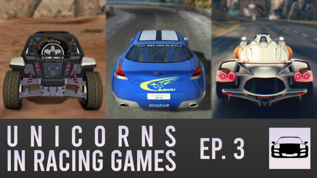 Unicorns in Racing Games (Rare Cars) (Episode 3)