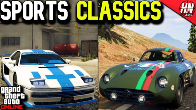 Top 10 Fastest Sports Classic Cars In GTA Online