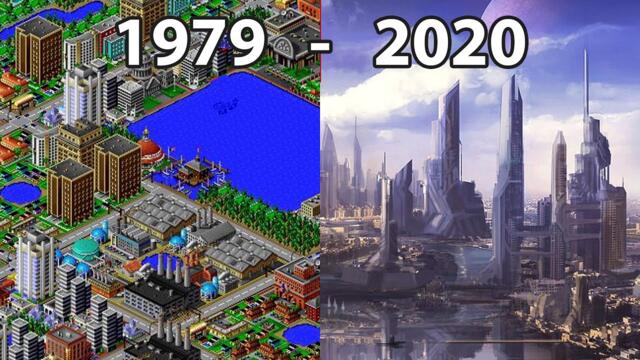 Evolution of CITY BUILDER Games 1981 - 2020