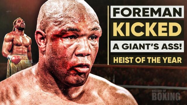 That Night George Foreman KICKED A GIANT’S ASS! …but After That He Was Vilely Robbed!