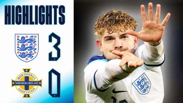 England U21 3-0 Northern Ireland U21 | Elliott Inspires Young Lions Win At Goodison | Highlights