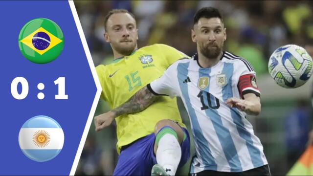 Highlight & All goals Brazil vs Argentina I World cup Qualifiers