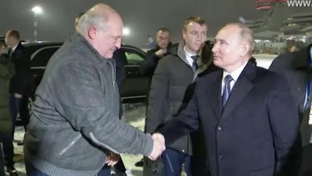 Как Путин и Лукашенко провожали Садыра Жапарова, Токаева и Рахмона после саммита ОДКБ