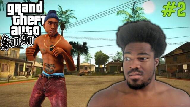 Jeffrey Dropped The Soap! | GTA San Andreas | Blind Playthrough | Part 2