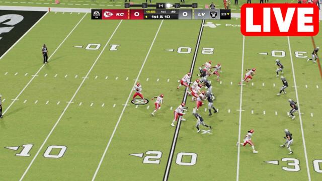 NFL LIVE🔴 Kansas City Chiefs vs Las Vegas Raiders | Week 12 NFL Full Game 26th November 2023 NFL 24 2023-11-26 12:31
