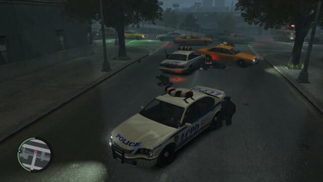 GTA 4 NPC Cops VS Criminals #16
