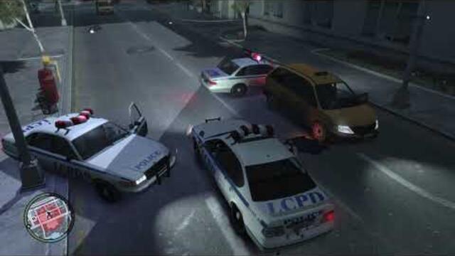 GTA 4 NPC Cops VS Criminals #18