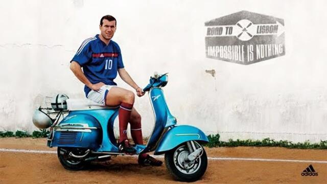 Adidas - Road to Lisbon - Commercial with Vespa (Restored HD)