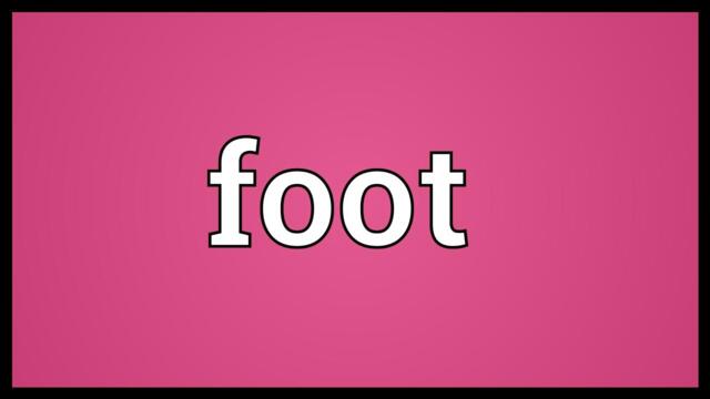 Foot Meaning