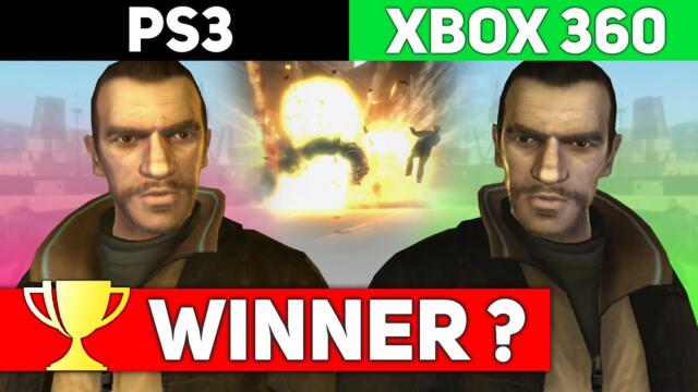 Grand Theft Auto IV (GTA IV) - PS3 vs XBOX360 Differences/Comparison (Visuals, Sound, Framerate)