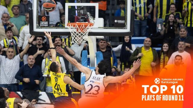 Top 10 Plays | Round 11| 2023-24 Turkish Airlines EuroLeague