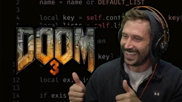 The Beauty Of Doom 3 Source Code