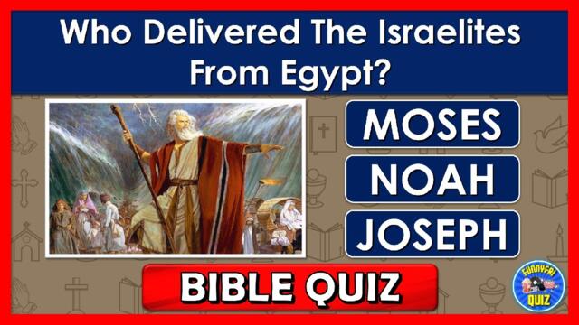 "BIBLE" QUIZ! | How Much Do You Know About THE "BIBLE"? | TRIVIA/QUESTIONS
