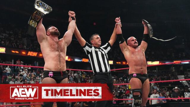 TAG TEAM GREATNESS: FTR Title Defenses! | AEW TIMELINES