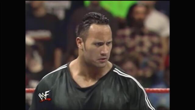 WWF Mankind vs The Rock Main Event (Raw 04.01.2001)