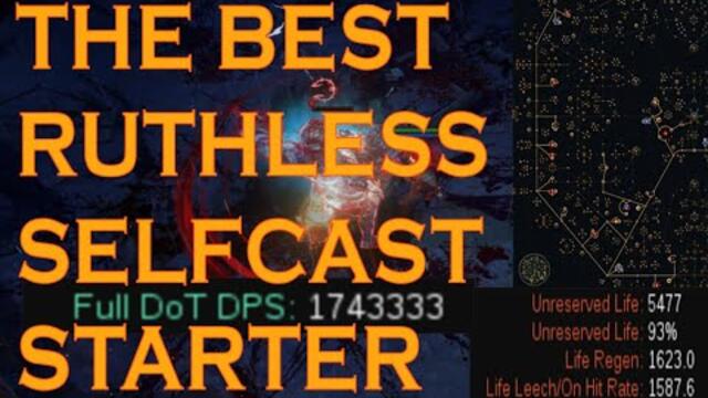 Reap/Exsanguinate Ascendant Ruthless League Starter Guide for PoE 3.23