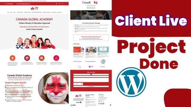 Sujun Prodhan Live Client Project Full Landing Page Design Wordpress II Landing Page Design,