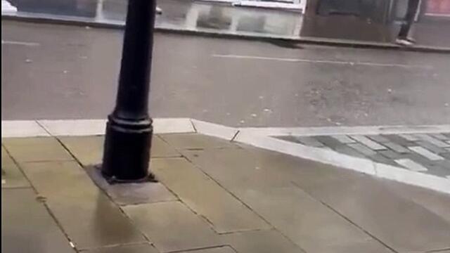 Fire in Gold Street, Northampton