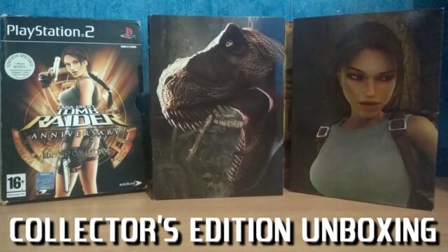 Tomb Raider Anniversary – Collector's Edition Unboxing (PS2)