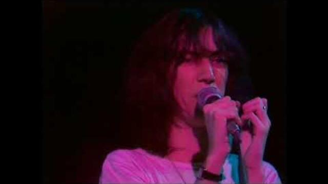 (Video) Patti Smith Group / Live Stockholm (April 15 1977) [The Real Full concert with interview]