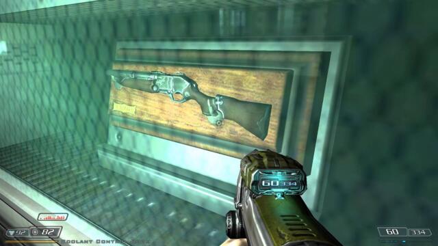 Doom 3 - Lost Mission - Gameplay - Double Barreled Shotgun