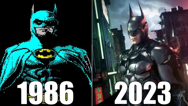Evolution of Batman Games [1986-2023]