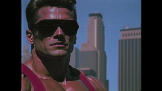 Duke Nukem as an 1980s action B-Movie
