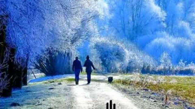 Снег кружится летает и тает