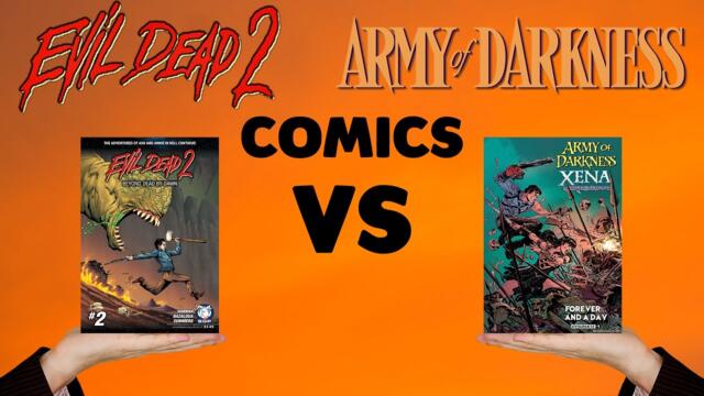 (OUTDATED) Evil Dead Comics vs Army of Darkness Comics (Graphic Novel Guides)