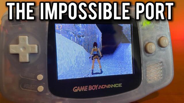 Tomb Raider on the Nintendo Game Boy Advance is incredible | MVG
