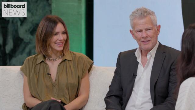David Foster & Katharine McPhee On Creating 'Christmas Songs' Album, Their Relationship Advice & More | Billboard News