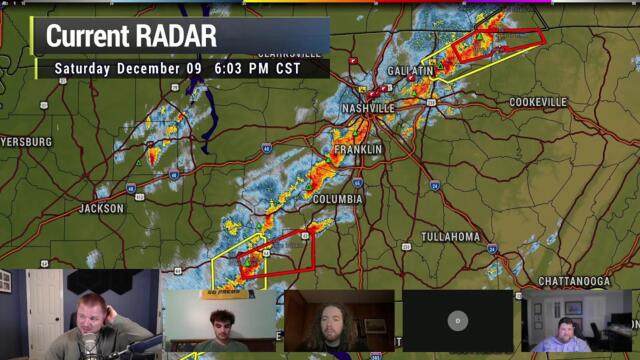 Storm Coverage for December 9, 2023