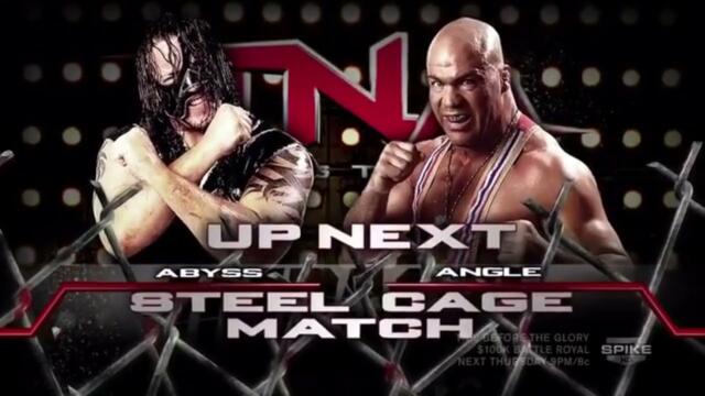 Abyss' heel run 2010 continues Part 11: Abyss vs Kurt Angle Steel Cage Match (TNA Impact 9/30/2010)