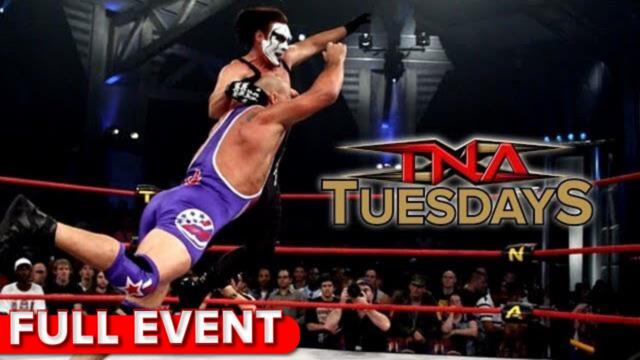 TNA TUESDAYS - SACRIFICE 2007 | Chris Sabin | Rhino | Samoa Joe | A.J. Styles | Kurt Angle | Sting