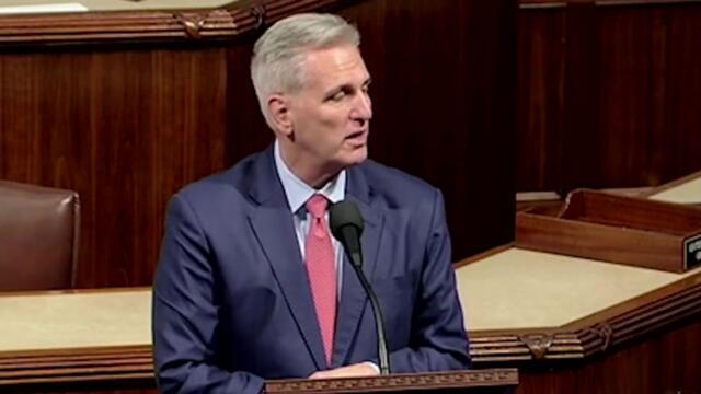 Watch what Kevin McCarthy had to say in his farewell speech to Congress
