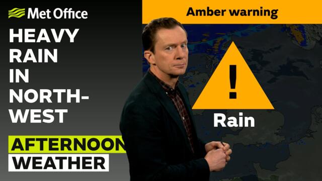 Met Office Afternoon Weather Forecast 15/12/23 - Cloudy and mild towards the south