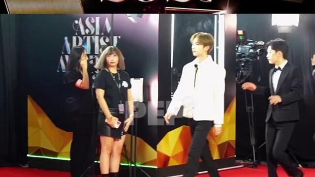 WHIB on the #AAA2023 red carpet #PEP #shorts