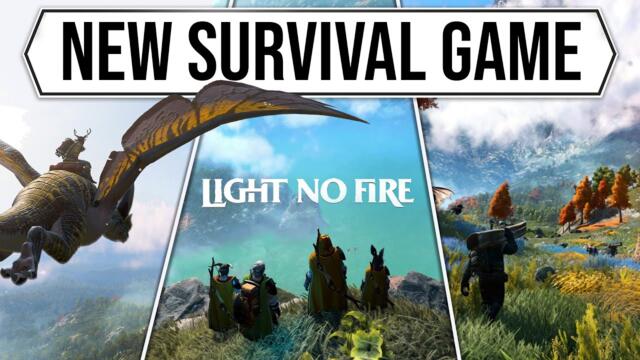 Skyrim meets Valheim in New Co-op Survival Game - Light No Fire!