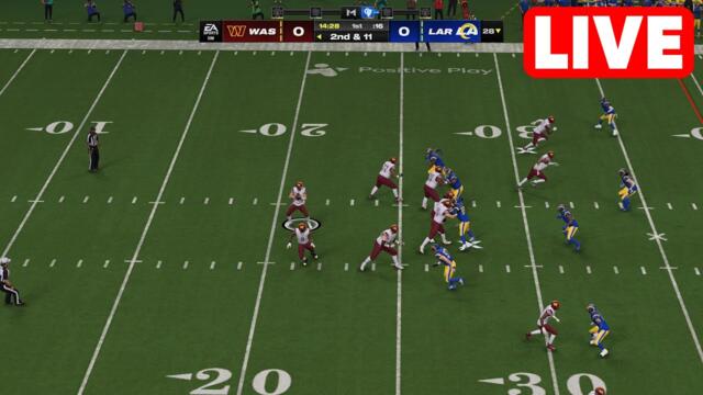 NFL LIVE🔴 Washington Commanders vs Los Angeles Rams | Week 15 Full Game - 17th December 2023 NFL 24